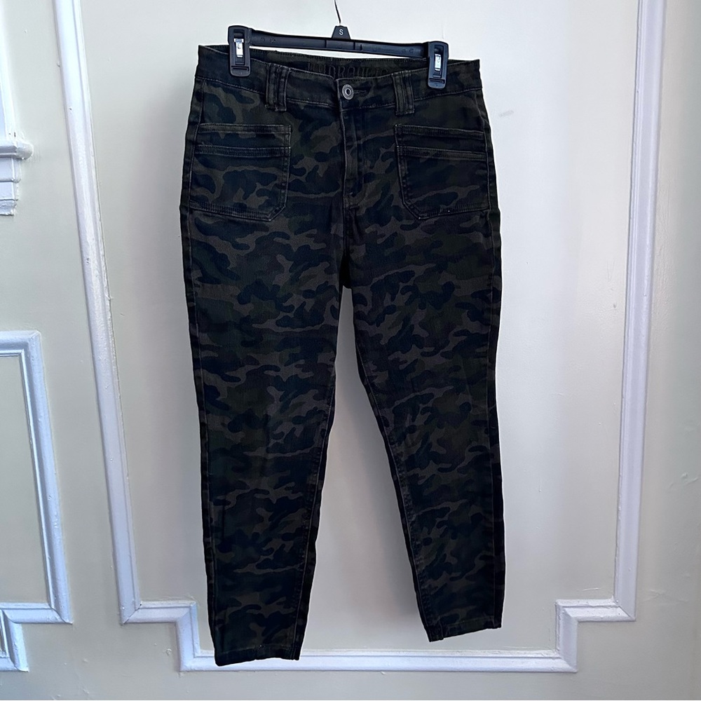 Hydraulic Army Camo Jeans Ankle Murray Skinny Size 10